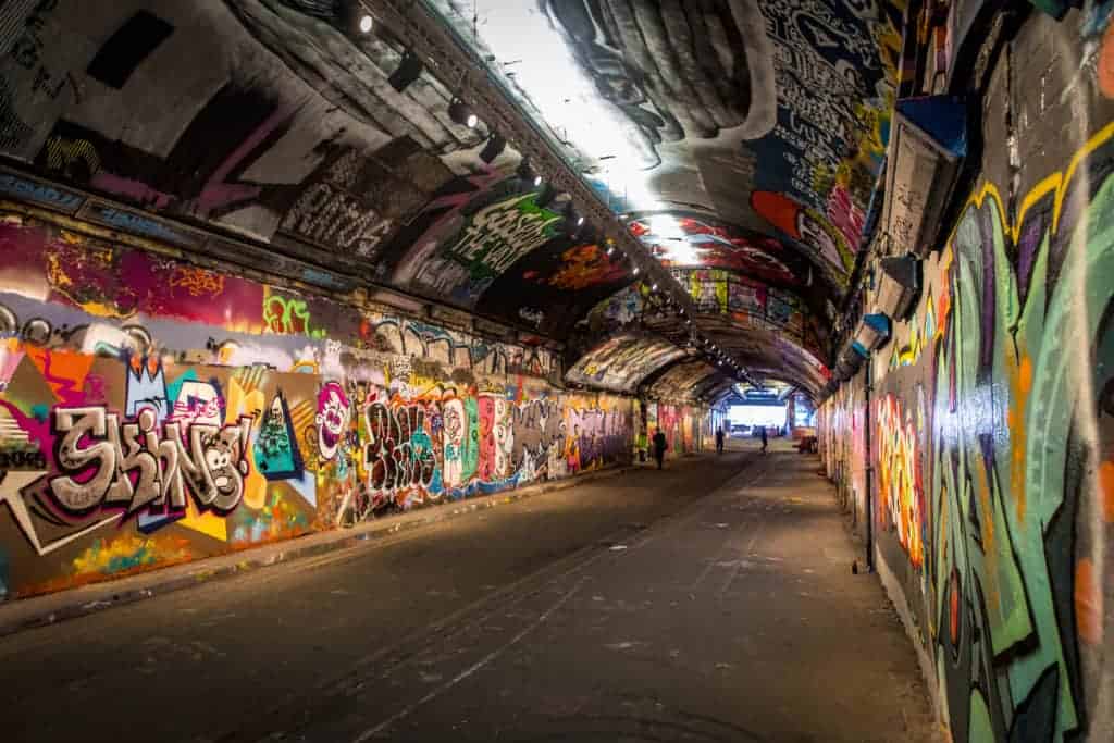 Leak Street Tunnel em Londres