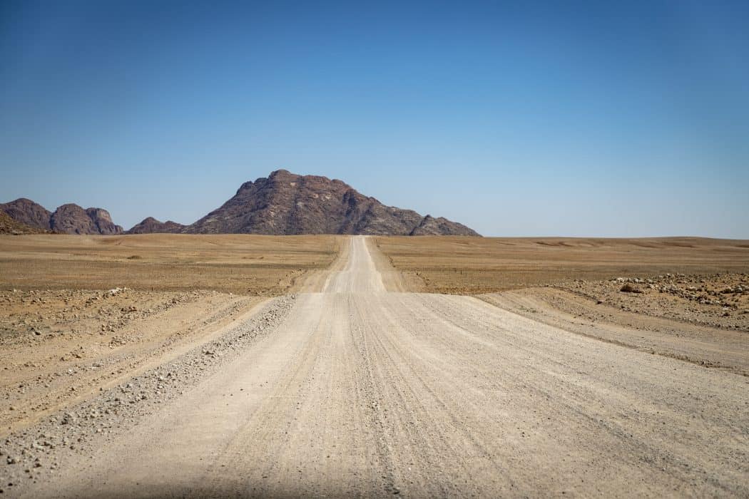 Estradas da Namíbia.