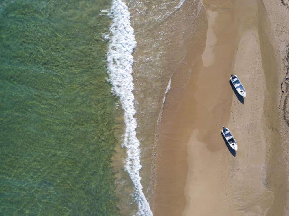 Praia do Bonete vista de cima