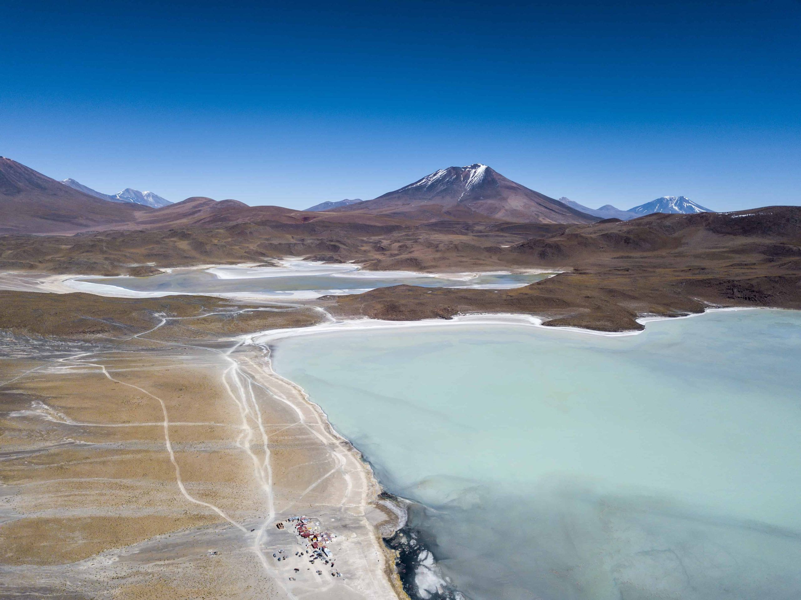 Lagunas Verde y Blanca