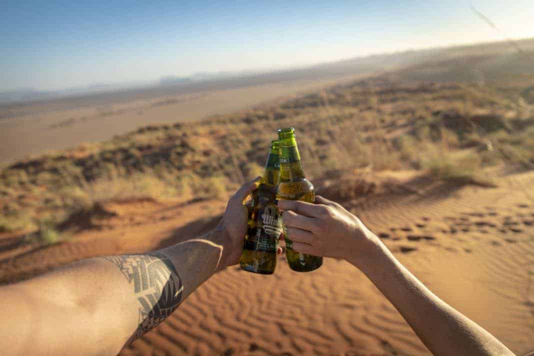 Pôr do sol na duna Elim