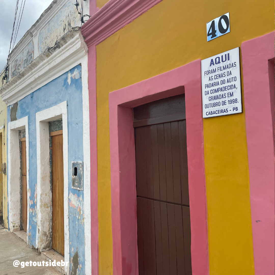 Padaria onde foi filmado O Auto da Compadecida, em Cabaceiras, agreste da Paraíba