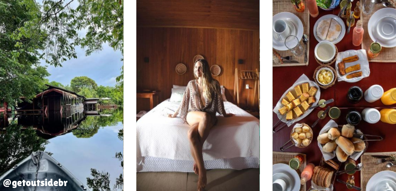 Manati, um dos hotéis de selva na Amazônia