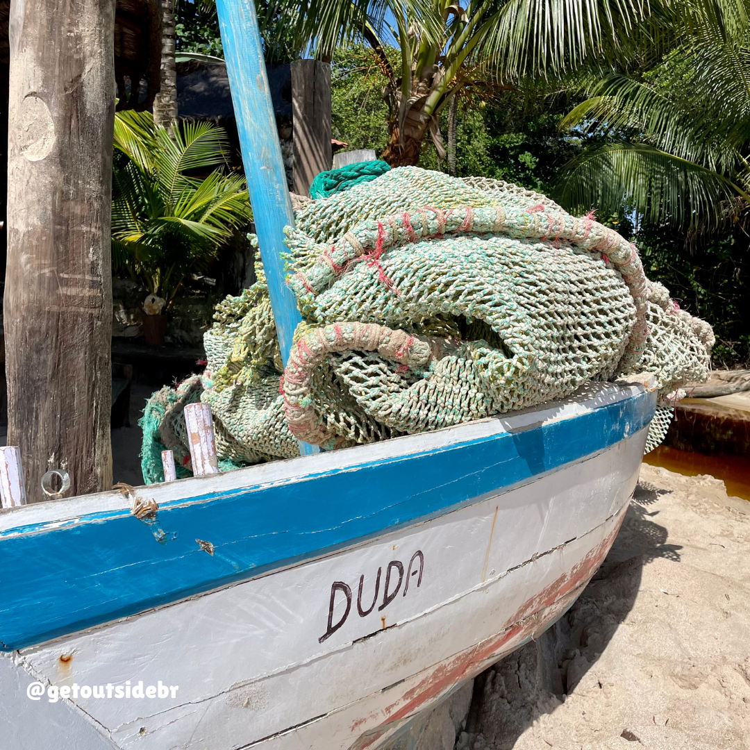 Barco em Morro de São Paulo