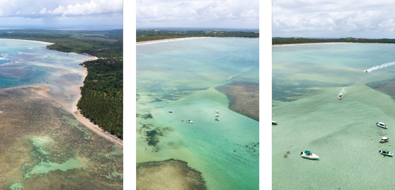 Piscinas naturais em Morro de São Paulo